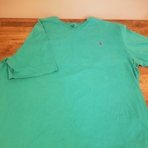 Ralph Lauren Polo V-neck T- Shirt size 4xlt